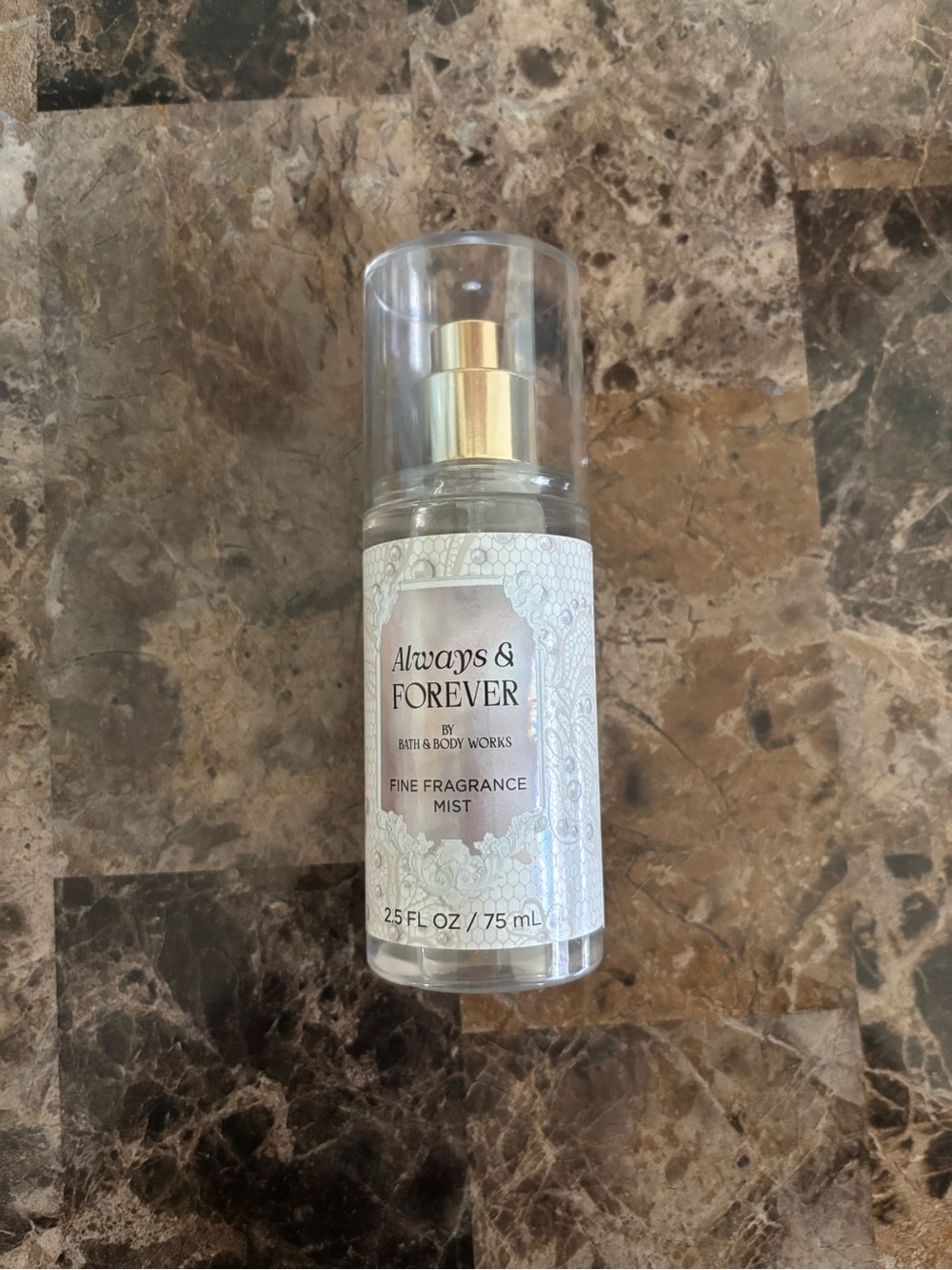 Bath & Body Works Fragrance Mist 2.5 oz Always & Forever Bodycare USED ONCE